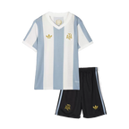 Argentina Soccer Jersey Kit 2024 Kids(Jersey+Shorts) - 50th Anniversary