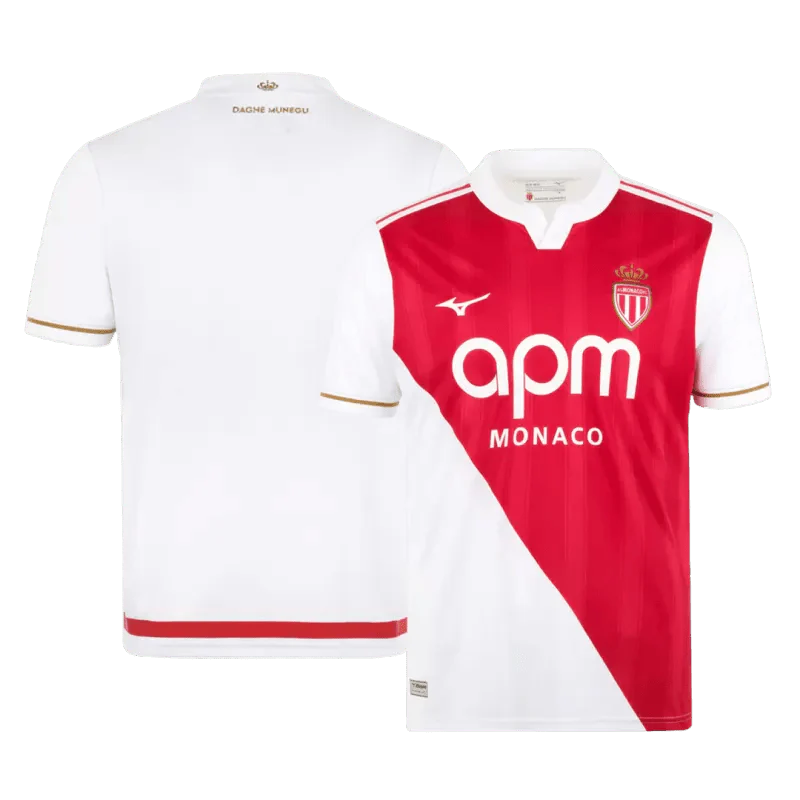 AS Monaco FC Soccer Jersey Home Shirt 2025/26