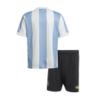 Argentina Soccer Jersey Kit 2024 Kids(Jersey+Shorts) - 50th Anniversary
