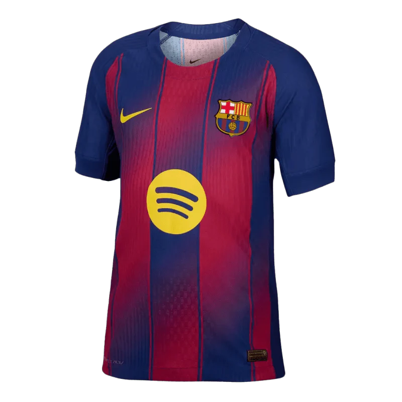 Barcelona LAMINE YAMAL #10 Kopa Trophy Edition Home Custom Player Version Soccer Jersey 2025/26