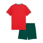 Portugal Home Soccer Jersey Kit 2025 Kids(Jersey+Shorts)