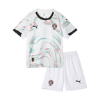 Portugal Away Soccer Jersey Kit 2025 Kids(Jersey+Shorts)