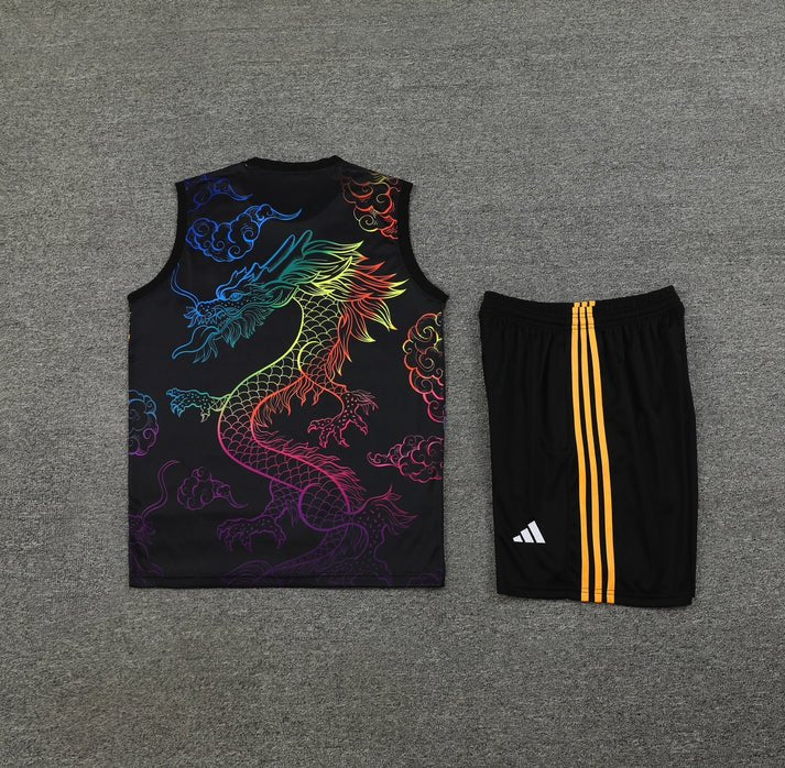 Real Madrid Training Set 2024-25 Black Dragon