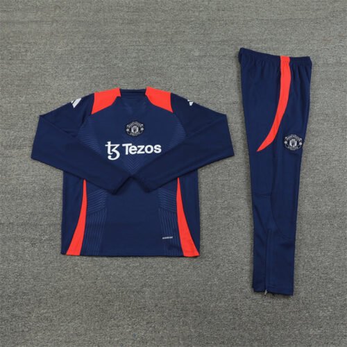 Manchester United Tracksuit 2024-25 No Zip