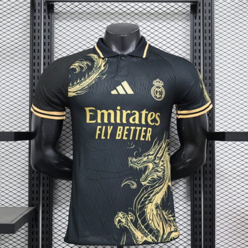 Real Madrid Black Gold Dragon 2024-25