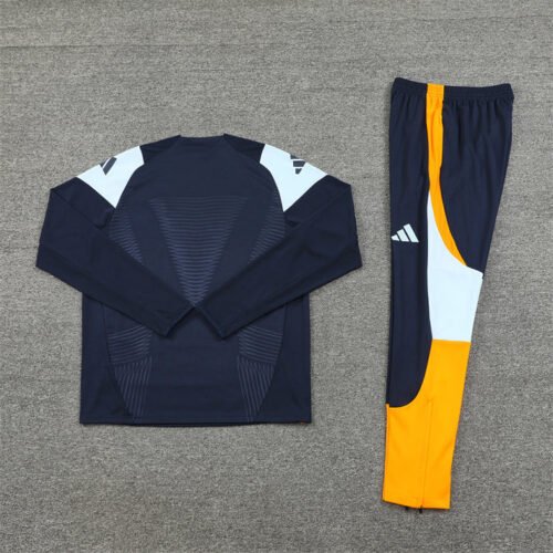 Real Madrid Tracksuit 2024-25 No Zip 2 - Image 3