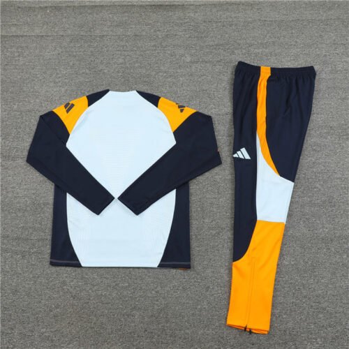 Real Madrid Tracksuit 2024-25 No Zip 3 - Image 3